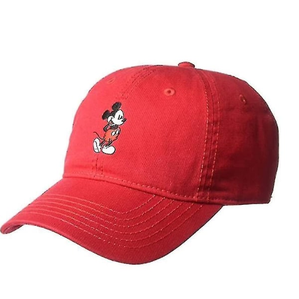 Högkvalitativ Mickey Mouse Snapback cap/ dam（svart）