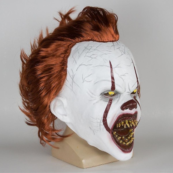 Stephen King It Mask Pennywise Clown Joker Mask Cosplay