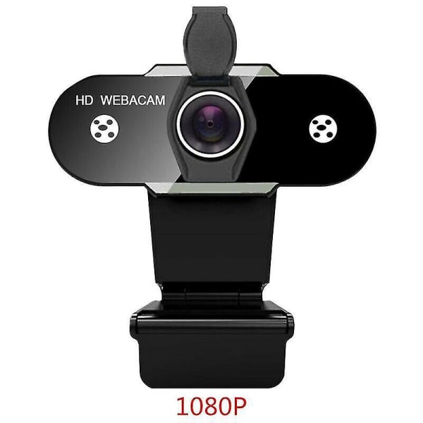 (1080p) USB 2.0 HD Webbkamera Webbkamera Kamera för PC Stationär Bärbar Dator Kontor