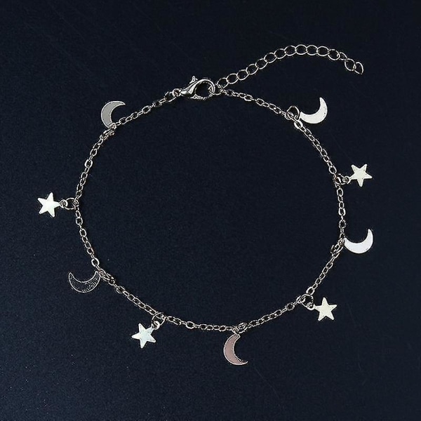 New Fashion, Moon Star Charms Armband (silver)