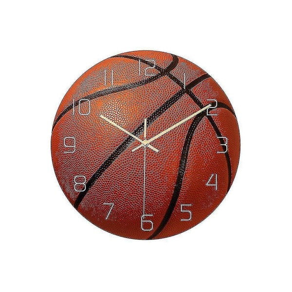 Creative Ball Väggklocka Precision Electronic Clock Exklusiv för basketfans