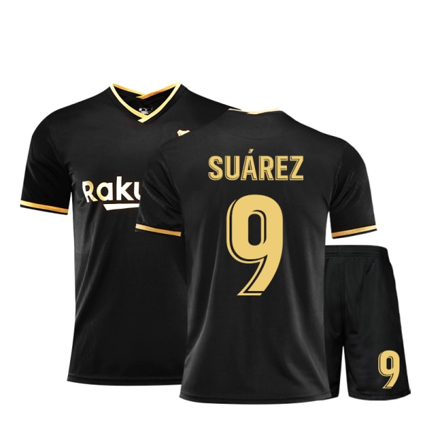 Fotbollssats Fotbollströja Träningsset set Suárez Barcelona No.9 XL