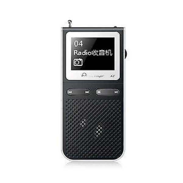 IQQ A2 8GB MP3-spelare med högtalande externt ljud 100 timmars standby-stöd