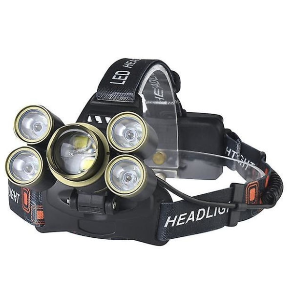 XANES 2506 2700LM Zoombar 4 Switch Modes 3T6 + 4XPE White Light 180 Rotation Justerbar Pannlampa