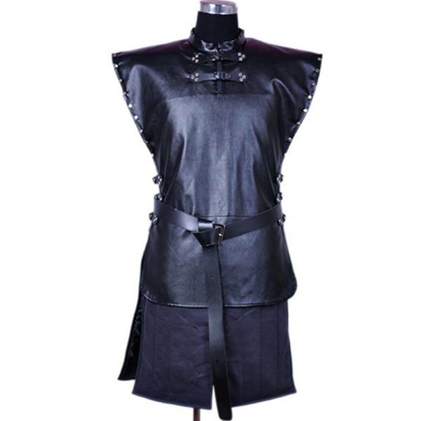 Jon Snow Knights Watch Costume Cloak Thrones Halloween Cosplay XL L