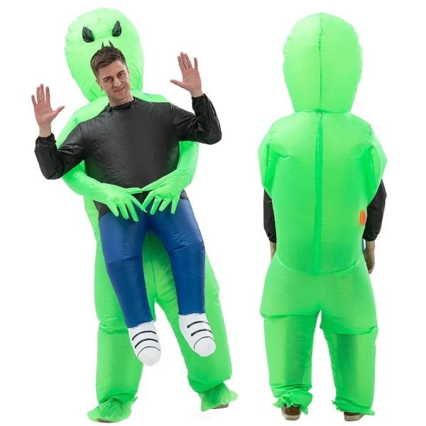 Rossgesund Alien Abduction Fancy Dress Cosplay Cosplay för vuxna