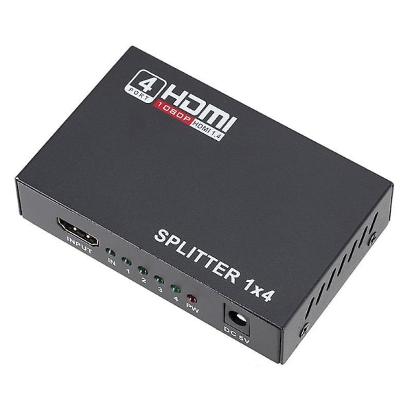 1080P HD 1 In 4 Out HDMI Splitter V1.4 HDMI Video Splitter One Input Fyra Output Converter HDMI Adapter