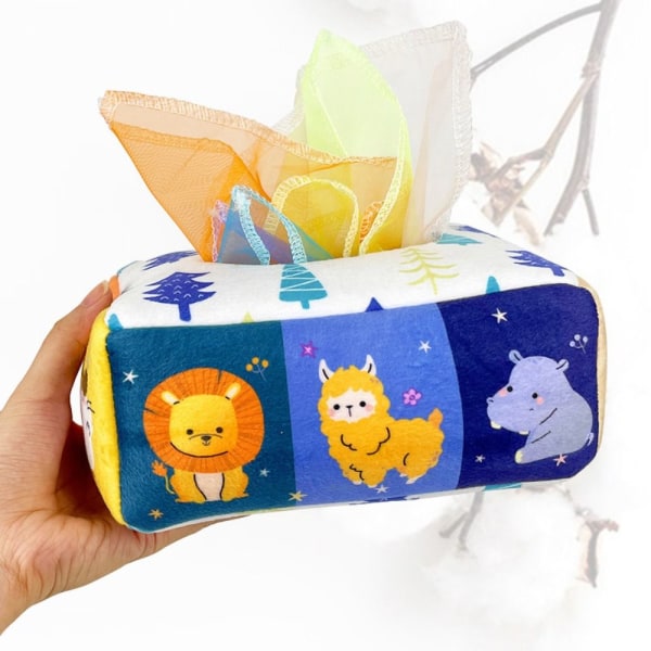 Tissue Box Toy Plysch Leksaker FOX FOX