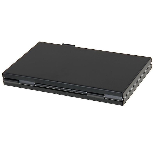 2x 3 i 1 minneskort case för SD-kort, storlek: 93 mm (L) x 62 mm (B) x 10 mm (H) (svart)