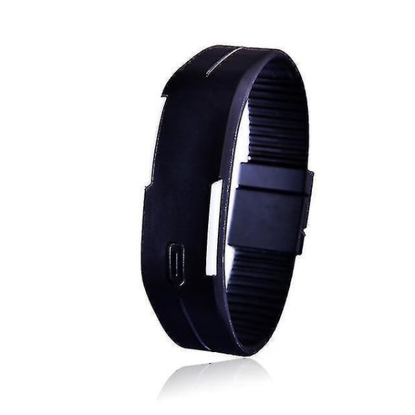 Charmiga armbandsur Silikon Led Sport Armband Touch（Grå）