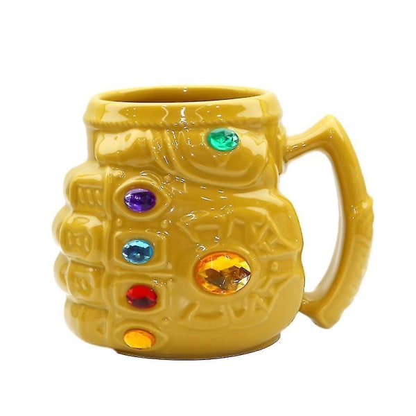 Thanos Diamond Mug Avengers Infinite War Infinite Gloves Tredimensionell vattenkopp med stor volym