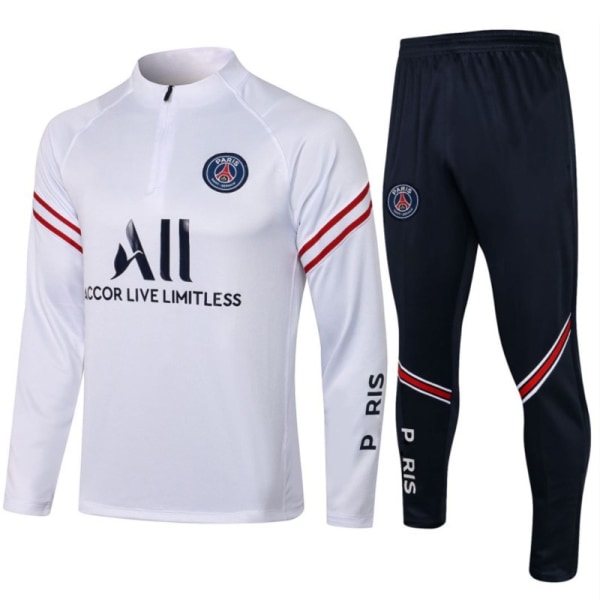 Långärmad fotbollströja sportdräkt Paris sportbollsuniform S dark blue