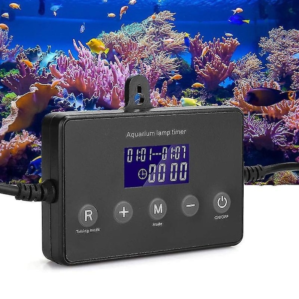 Aquarium LED Light Dimmer Controller Sunrise Sunset Modulator för Aquarium Fish Tank LED Intelligent