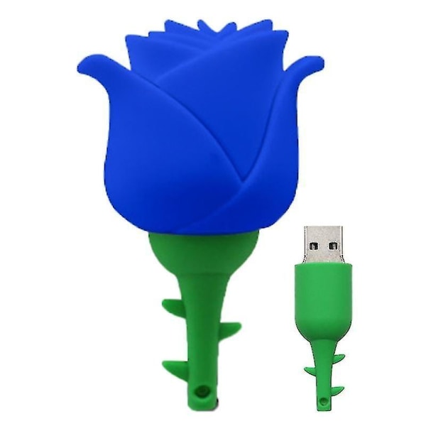 MicroDrive 32 GB USB 2.0 Creative Rose U Disk (blå)