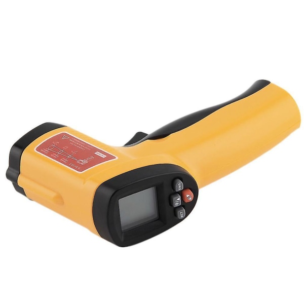 Digital infraröd termometer Beröringsfri LCD Ir-lasertemperaturtestpistol