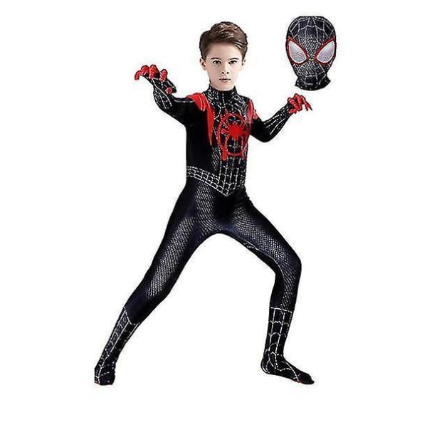 Kostym Spiderman Cosplay Jumpsuit Halloween Cosplay Suit-1