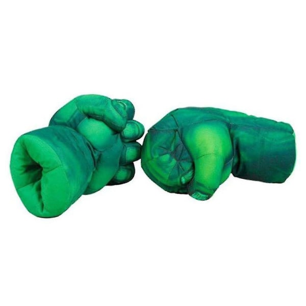Grön Hulk Simulering Boxningshandskar Vuxen roliga plyschleksaker Grön
