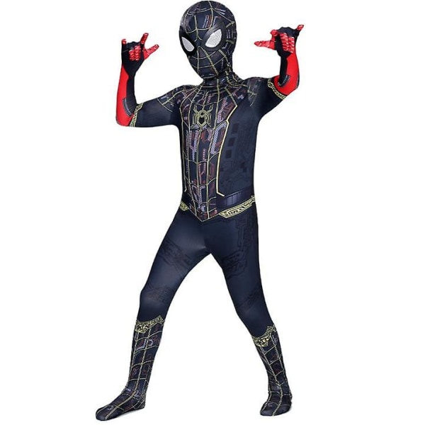Barn Pojkar Spiderman Cosplay kostym Halloween 100cm 140cm