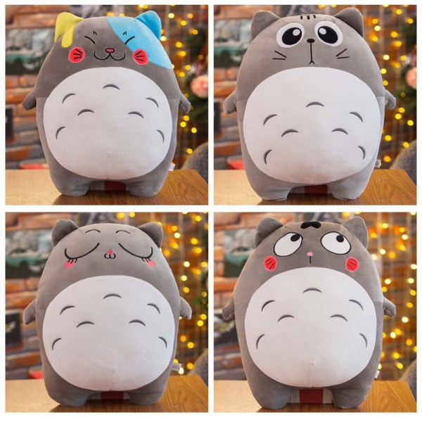 40 cm Totoro plyschleksak kawaii Anime mjuk stoppad Totorodocka