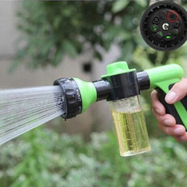 Vattenpistol Slangmunstycke Biltvätt Trädgård Bevattning Jet Spray Högtryckssprinkler Skumlans Automo