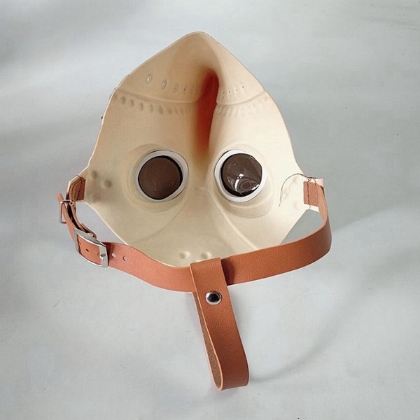 Steampunk Beak Mask Latex Mask Cosplay Kostym rekvisita