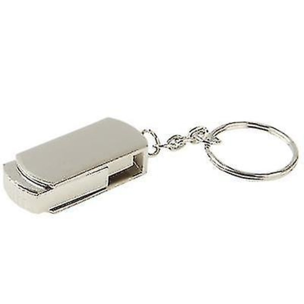 Metal Series Mini USB 2.0 Flash Disk med nyckelring (2GB)