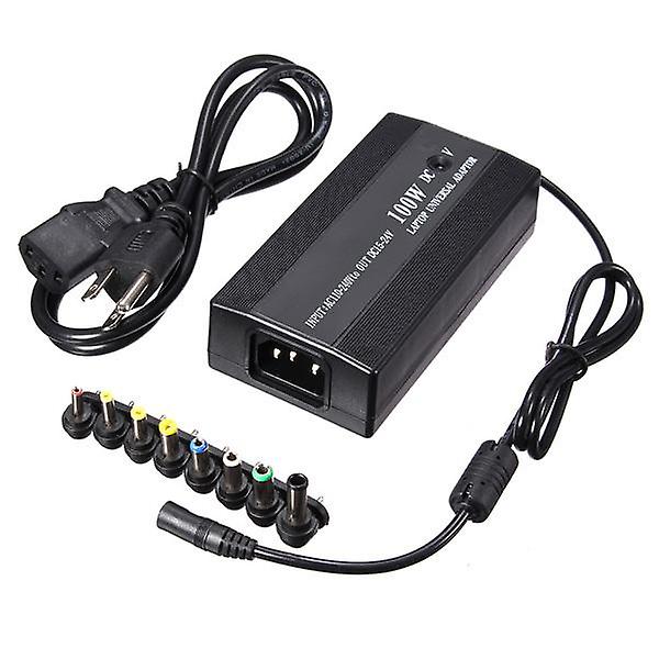 100W Universal AC DC- power Adapter med USB port & DC-bilkontakt