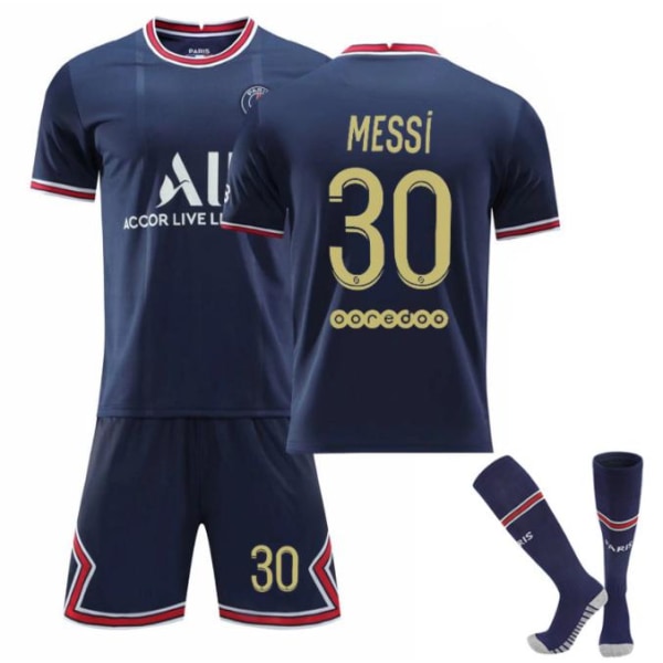 Paris Messi Ballon d'Or Messi Neymar set för vuxna barn Number 7 number 30 advertise 175-180cm