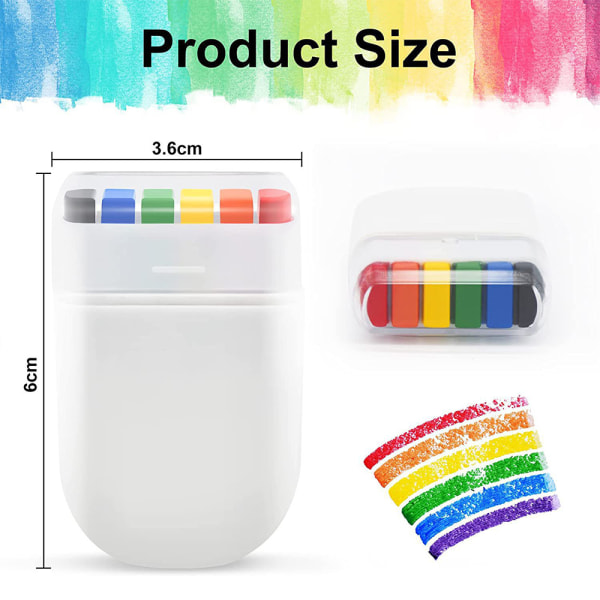 Rainbow Stripe Face Body Paint Pensel Stick för Pride Day Parade Cosplay Party Makeup