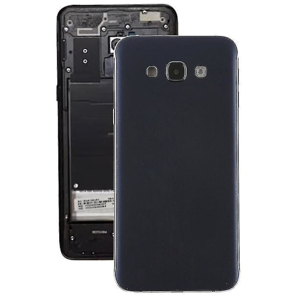 Cover med sidoknappar och kameralins för Galaxy A8 (svart)