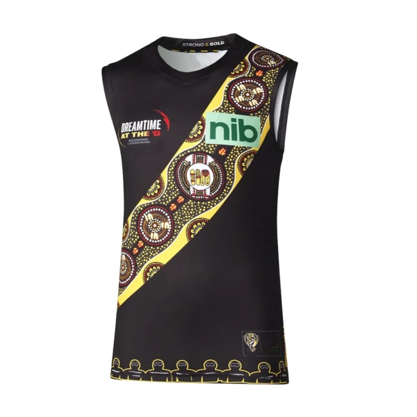 2022 Richmond Tigers Aboriginal Guernsey Rugby Jersey XL