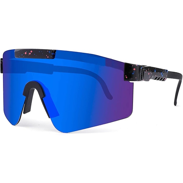 Polariserade solglasögon för män och kvinnor, utomhussport Uv400 polariserade solglasögon vindtät och en