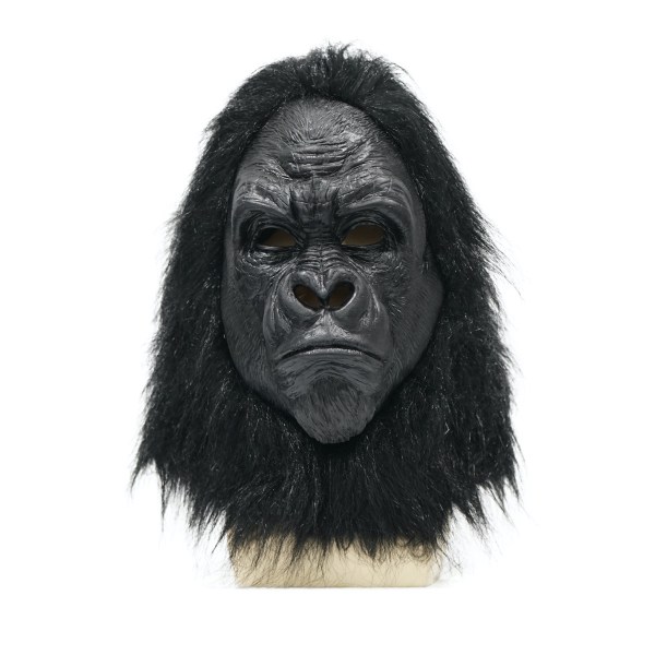 King Kong Mask djurhuvudbonader Cosplay kostym rekvisita Halloween