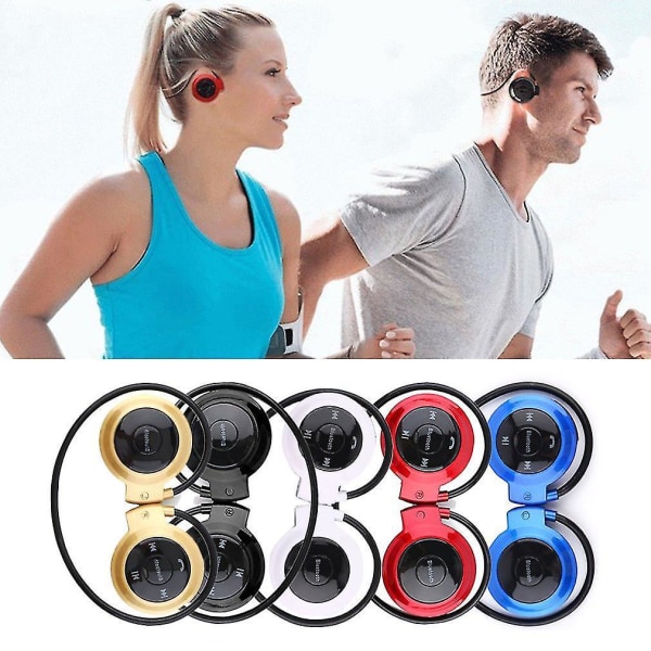 Mini Sport Trådlös Bluetooth Handsfree Stereohörlur för Mp3-spelare