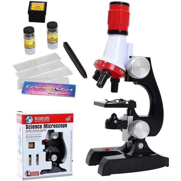 Science Kits For Kids Mikroskop Nybörjarmikroskop Kit Led