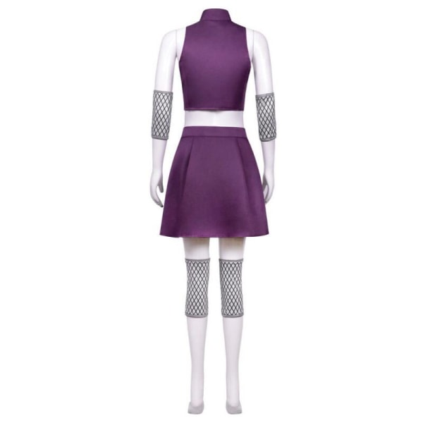 Konoha Ninja Village Yamanaka Ino Cosplay kostym och skor Hoka Only Shoes M Only Costume 35