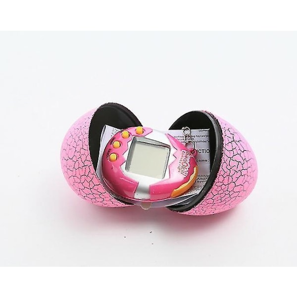 Tumbler Led Leksaker Tamagochi Dinosaur Egg Virtual Electronic Pet Machine Digital Electronic E-pet Retr