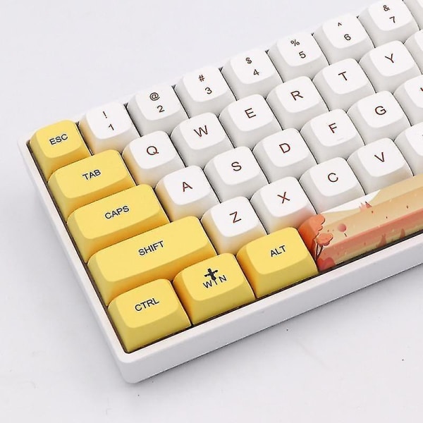 Kabelansluten USB mekaniska Sublimation fonts 129 keycap