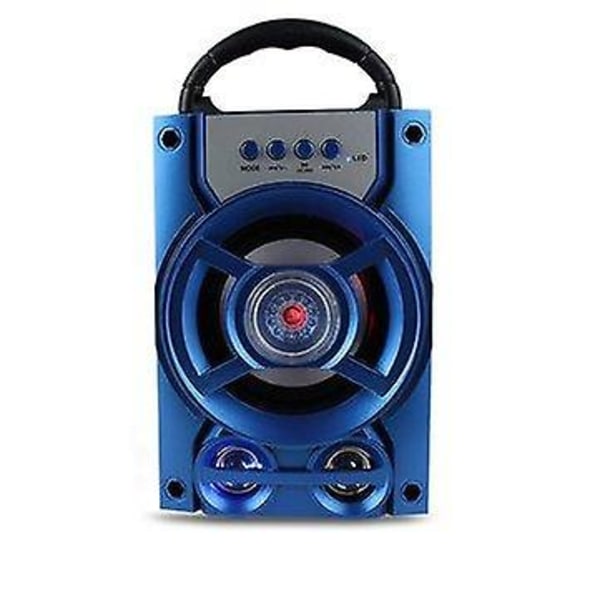 Bärbar trådlös bluetooth högtalare Färgglad Ljus Dual Unit Stereo Bass Party