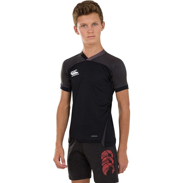 Canterbury Childrens/Kids Evader Jersey Black 12 Years