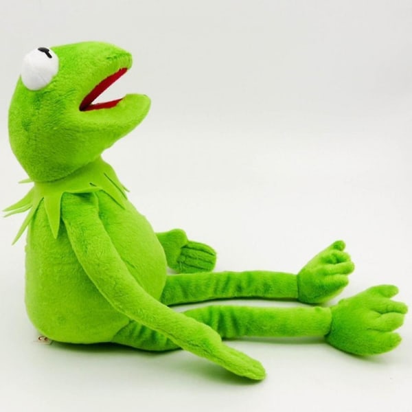 Kermit plyschleksak för barn, 20/38/40 / 60 cm, Kawaii, Grodor, Drop