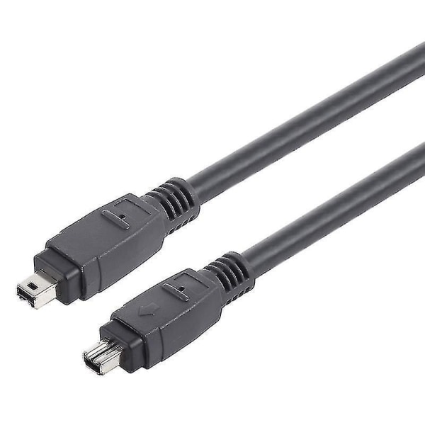 Firewire IEEE 1394 4-stift hane till 4 stift hane-kabel, längd: 1,8 m