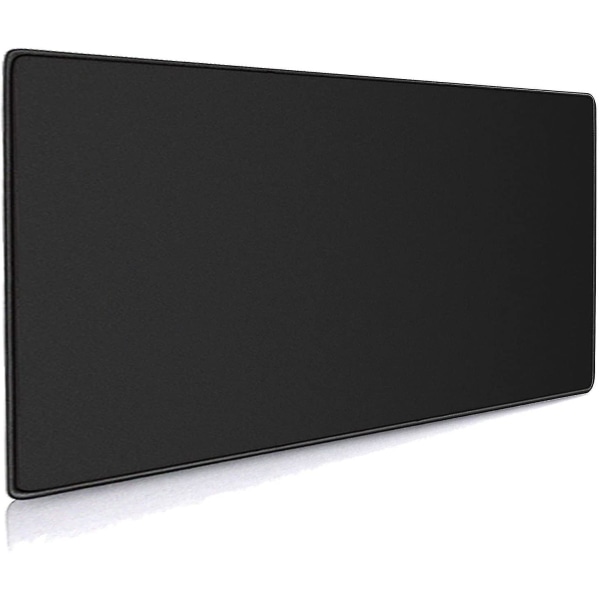 Xxl Professional stor musmatta och datorspelsmusmatta (35,4x15,7x0,12 tum, 90x40 svart)