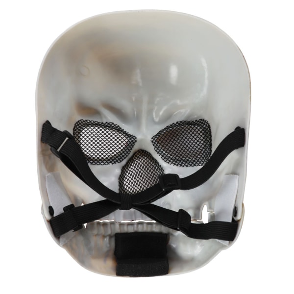 Halloween Mouth Skull Skrämmande Mask Cosplay Kostym Party Dekor A B