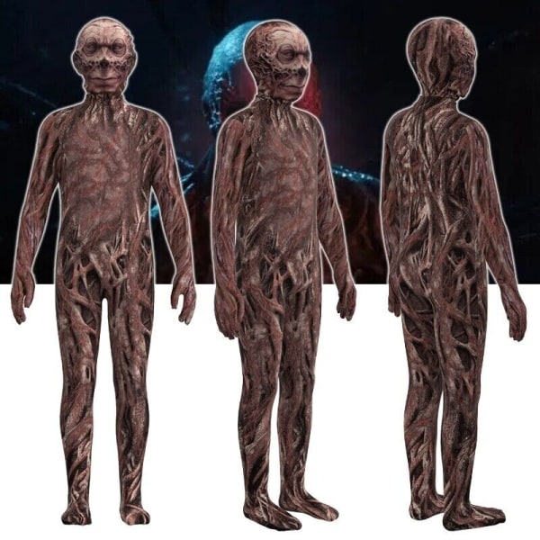 Stranger Things Vecna Cosplay Costume Kid Halloween Bodysuit 110Y 150Y