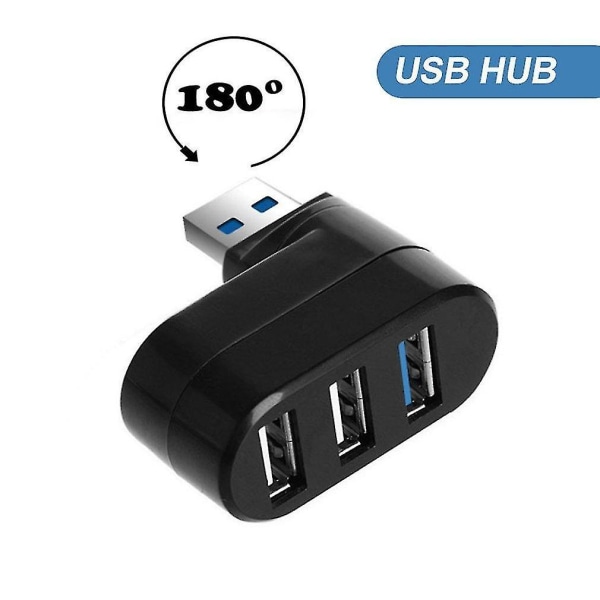 3/6Port Multi 3.0 USB Hub Mini USB Hub High Speed ​​Rotate Splitter Adapter För Laptop Notebook För PC