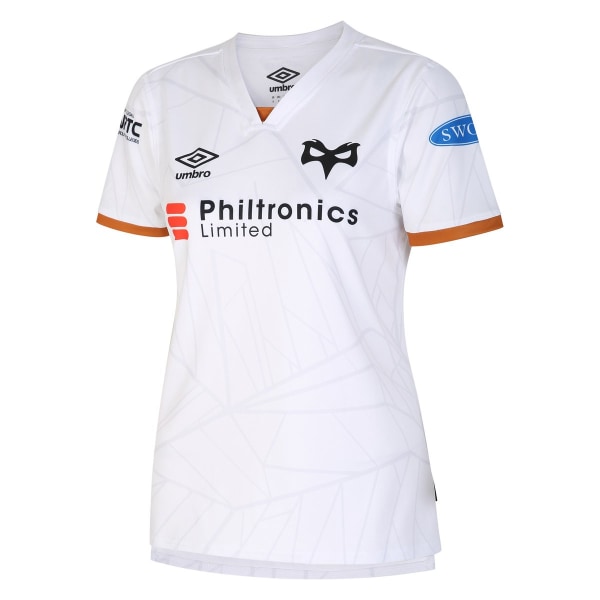 Osprey Dam/Dam 22/23 Umbro Away Jersey 12 UK Vit White 12 UK 10 UK