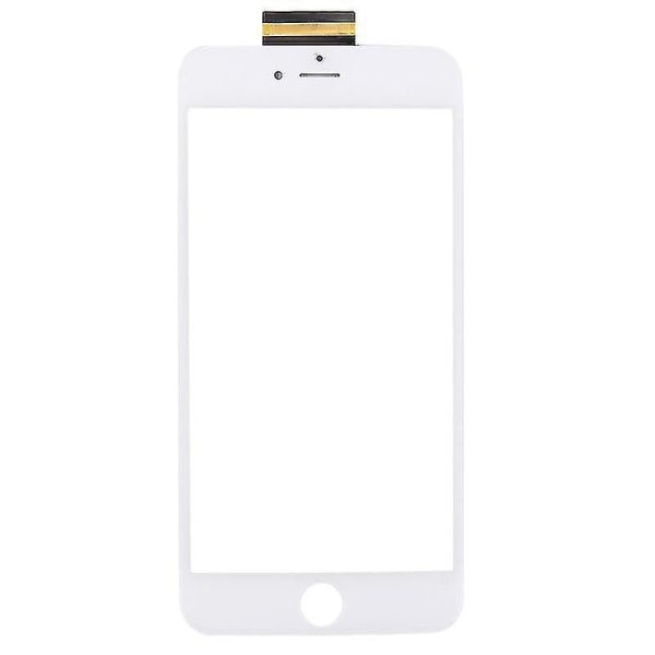 Pekpanel med OCA optiskt genomskinligt lim för iPhone 6s Plus (vit)