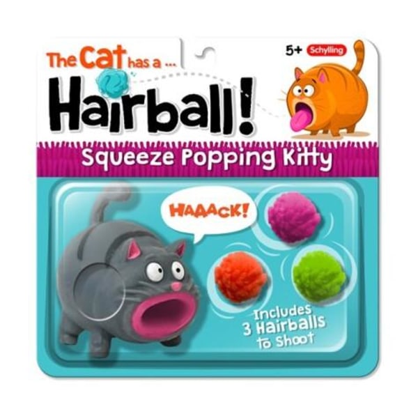 Schylling Kattunge med Hårboll, Hairball Kitty