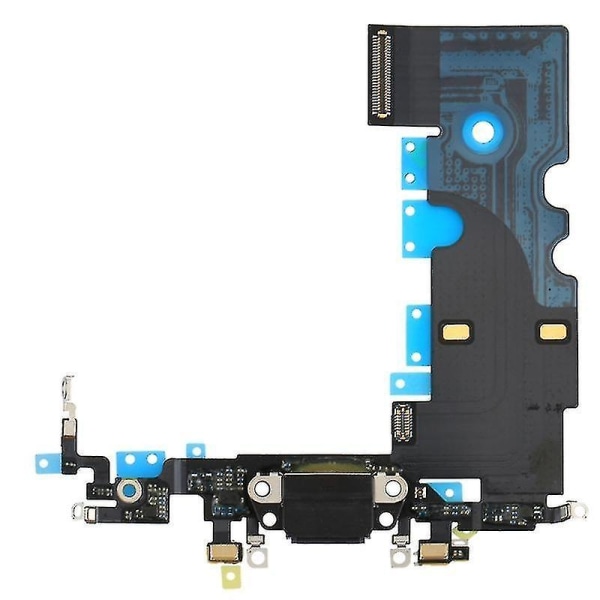 Laddningsport Flex-kabel för iPhone 8 (svart)